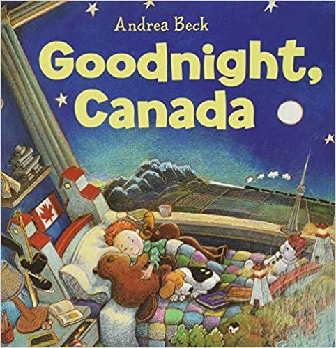Book cover with child sleeping in bed by window. Six Books to Celebrate Canada Day