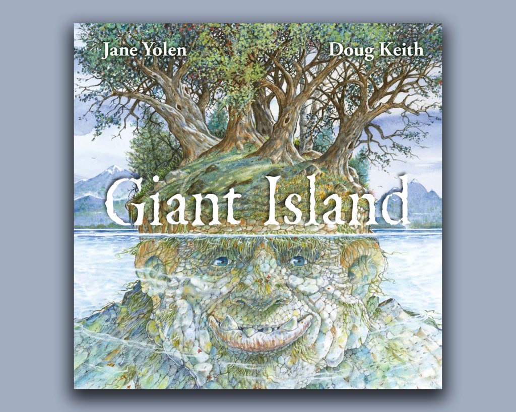 Book cover of Giant Island. Doug Keith Talks 'Old-School' Art and Giant Inspiration