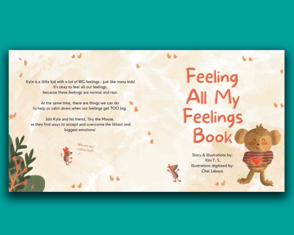 Cover of Feeling All My Feelings Book. Author Kim T.S. Reveals Details of Exciting New Collaboration