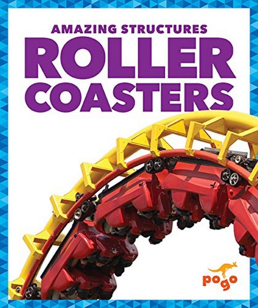 Book cover roller coaster corkscrew. 14 Thrilling Picture Books About Theme Parks and Carnival Rides