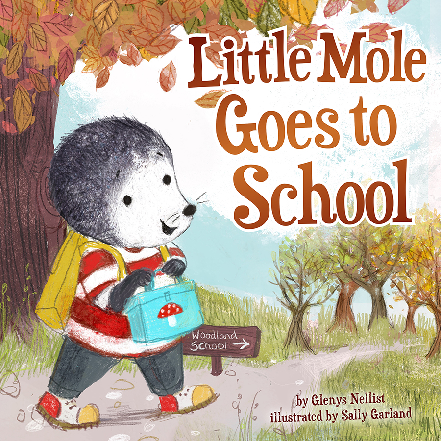 Book cover Little Mouse Goes To School. The Ultimate List of Books for An Easy Back to School