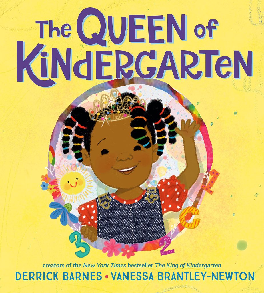 Book cover The Queen of Kindergarten. The Ultimate List of Books for An Easy Back to School