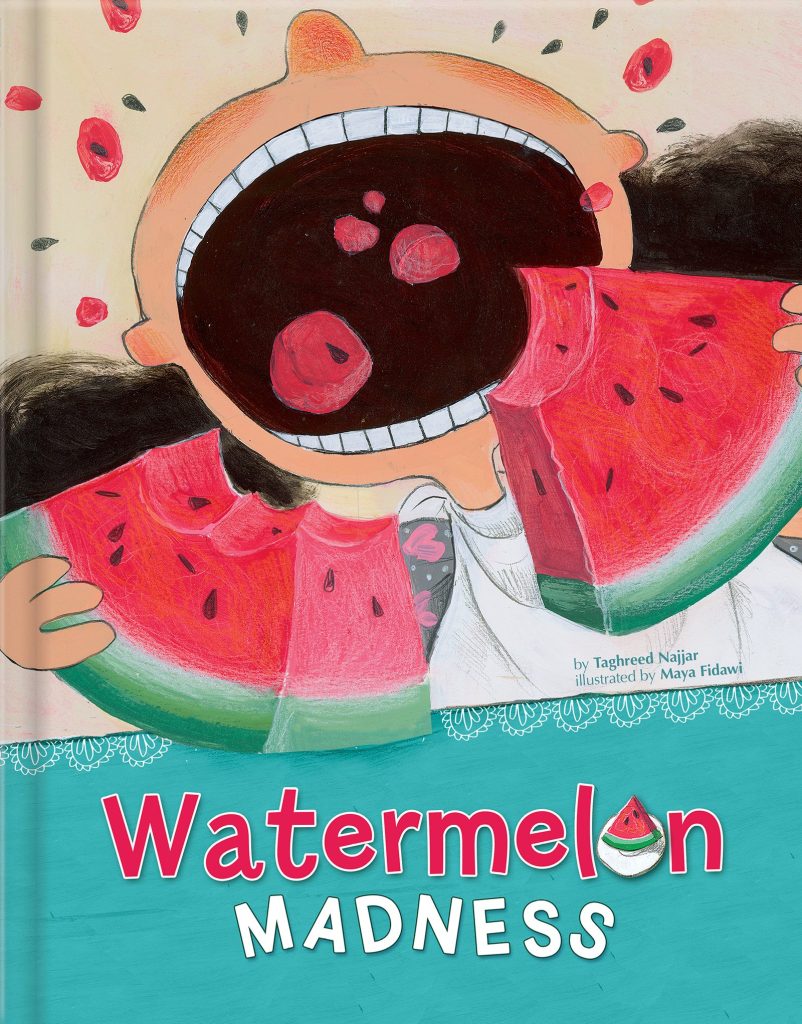 Book cover Watermelon Madness. 12 Tempting Watermelon Picture Books to Sweeten Your Summer