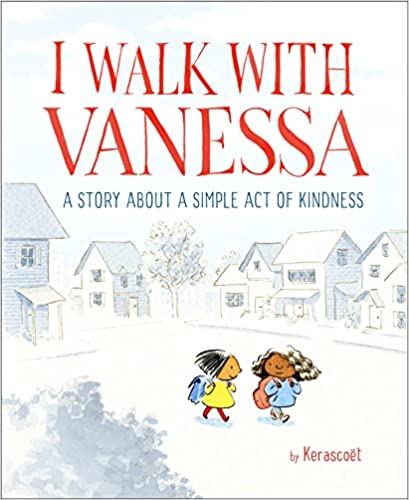 16 Meaningful Anti-Bullying Books to Develop Kindness and Empathy. Book cover two girls walking together.
