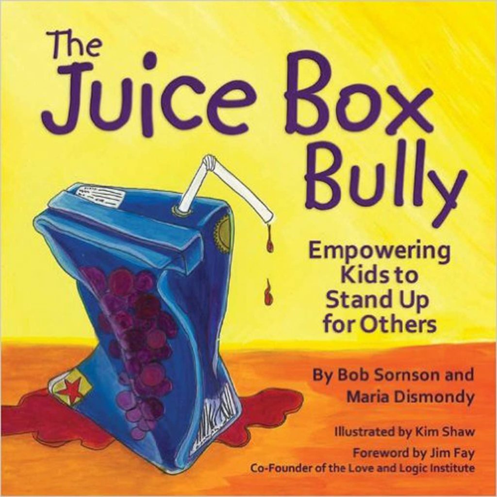 16 Meaningful Anti-Bullying Books to Develop Kindness and Empathy. Book cover grape juice box.